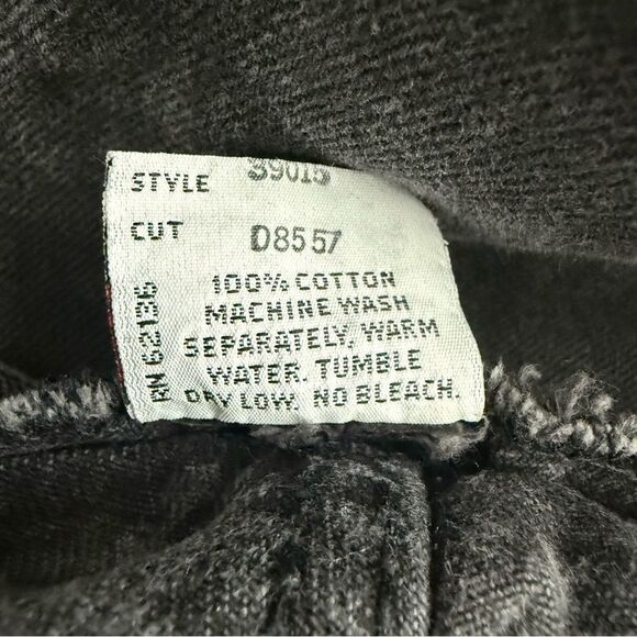 Georges Marciano For Guess Black High Rise Straight Jeans Zipper Ankle Size 31 - Picture 6 of 8